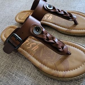 Blowfish slide sandals